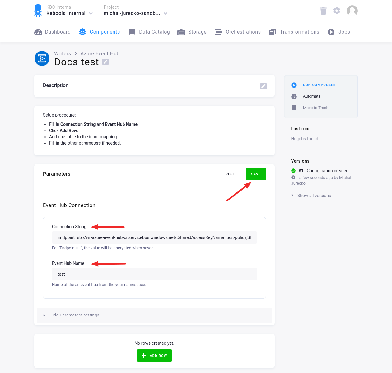 Screenshot - Configuration